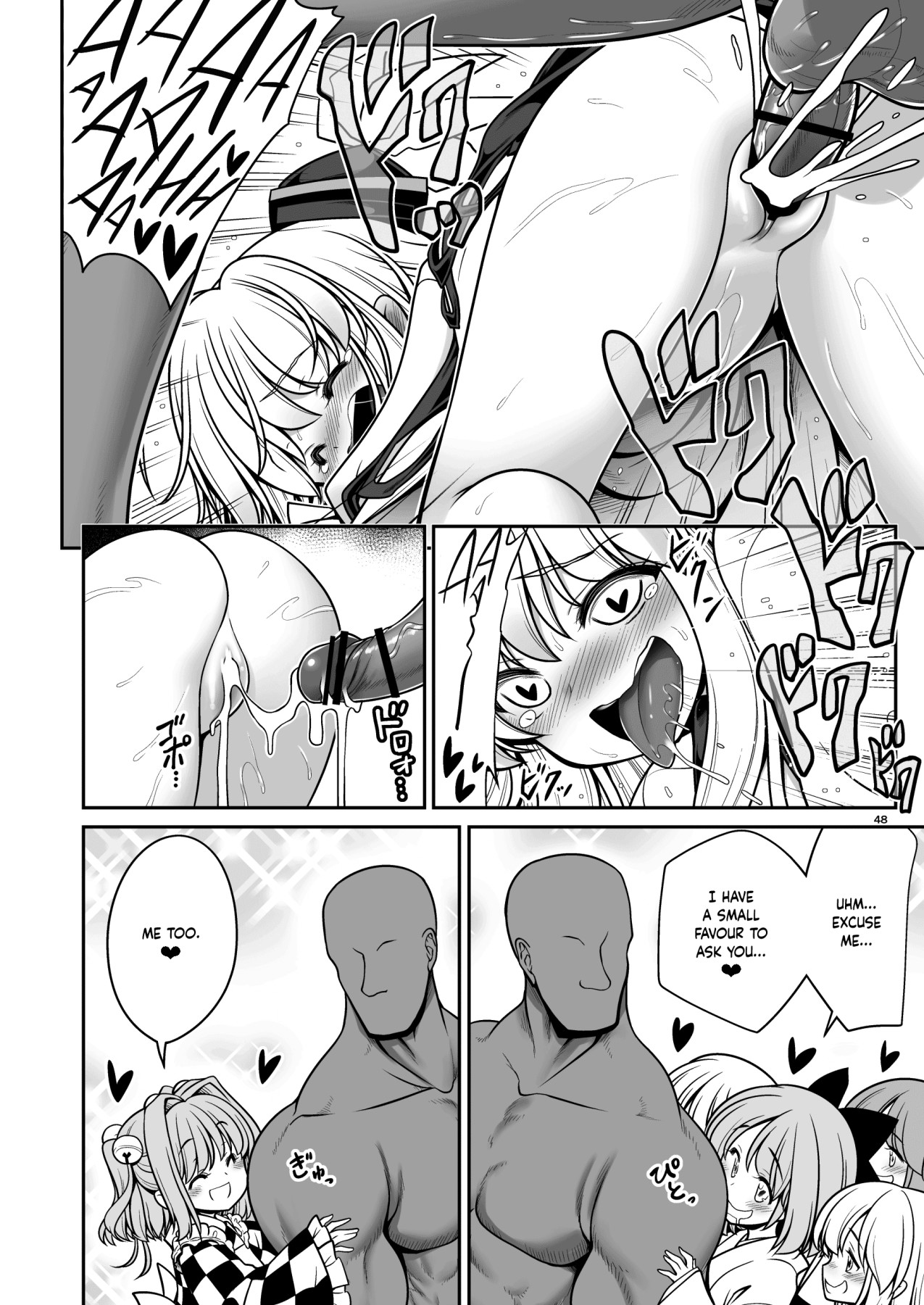 Hentai Manga Comic-Soaked Human Village-Read-48